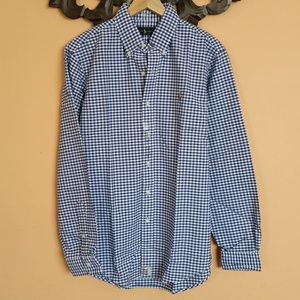 NEW Men's Ralph Lauren Oxford Shirt Royal/White